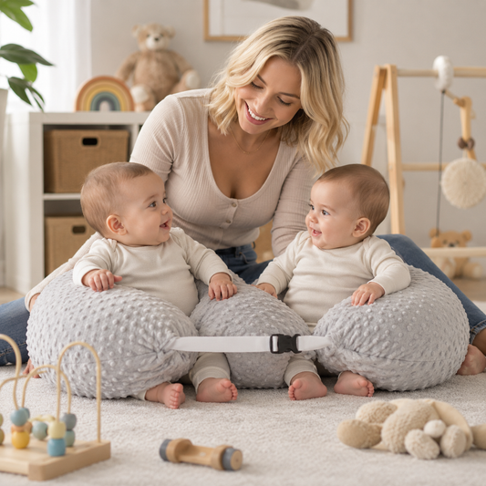 Combien de temps utiliser un coussin d’allaitement jumeaux ?