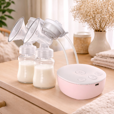 Tire-lait-electrique-Duo-fiole-Puissance-rose