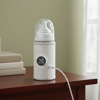 Chauffe-biberon-mono-rechaud-Alba-usb