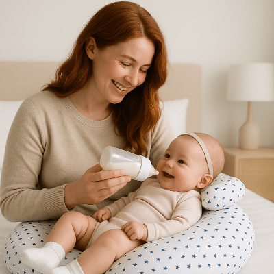 coussin-d'allaitement-Arctus-maman-rousse-bebe-souris
